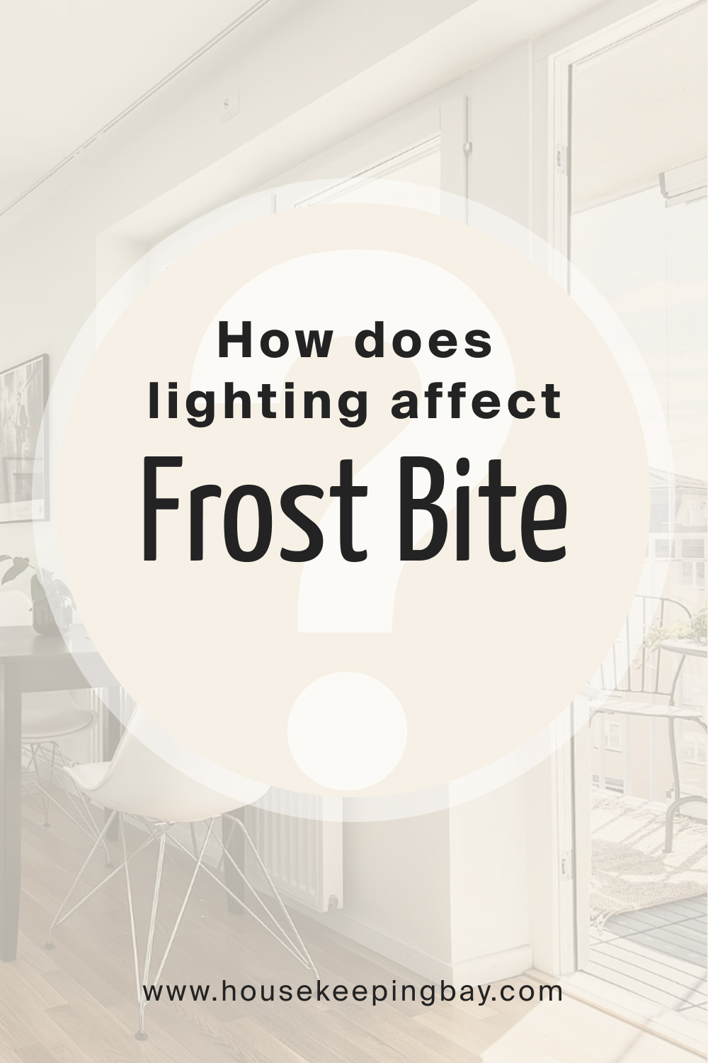 How does lighting affect SW 9505 Frost Bite