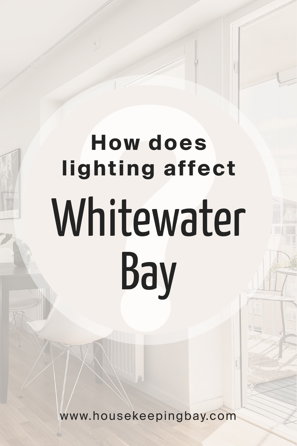 How does lighting affect Whitewater Bay OC 70