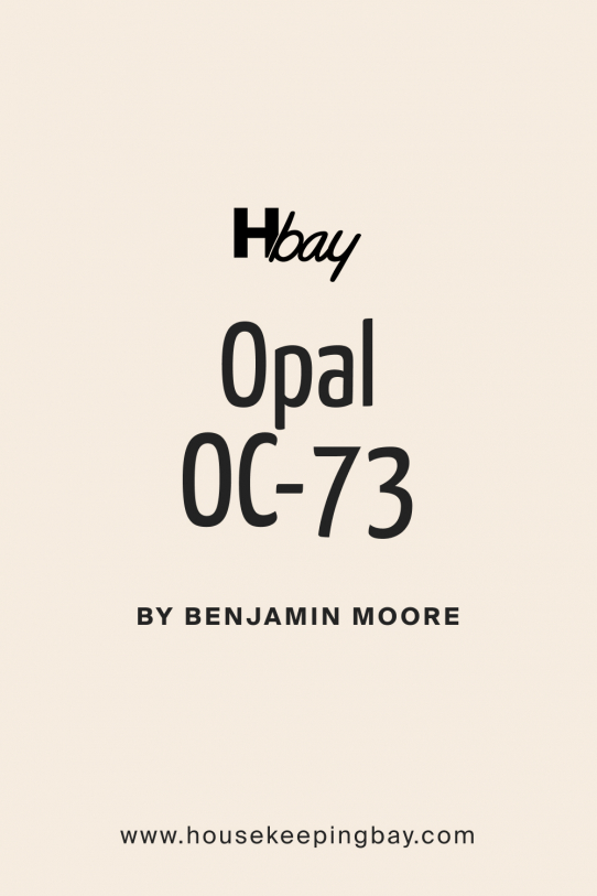 Opal OC-73 Paint Color by Benjamin Moore