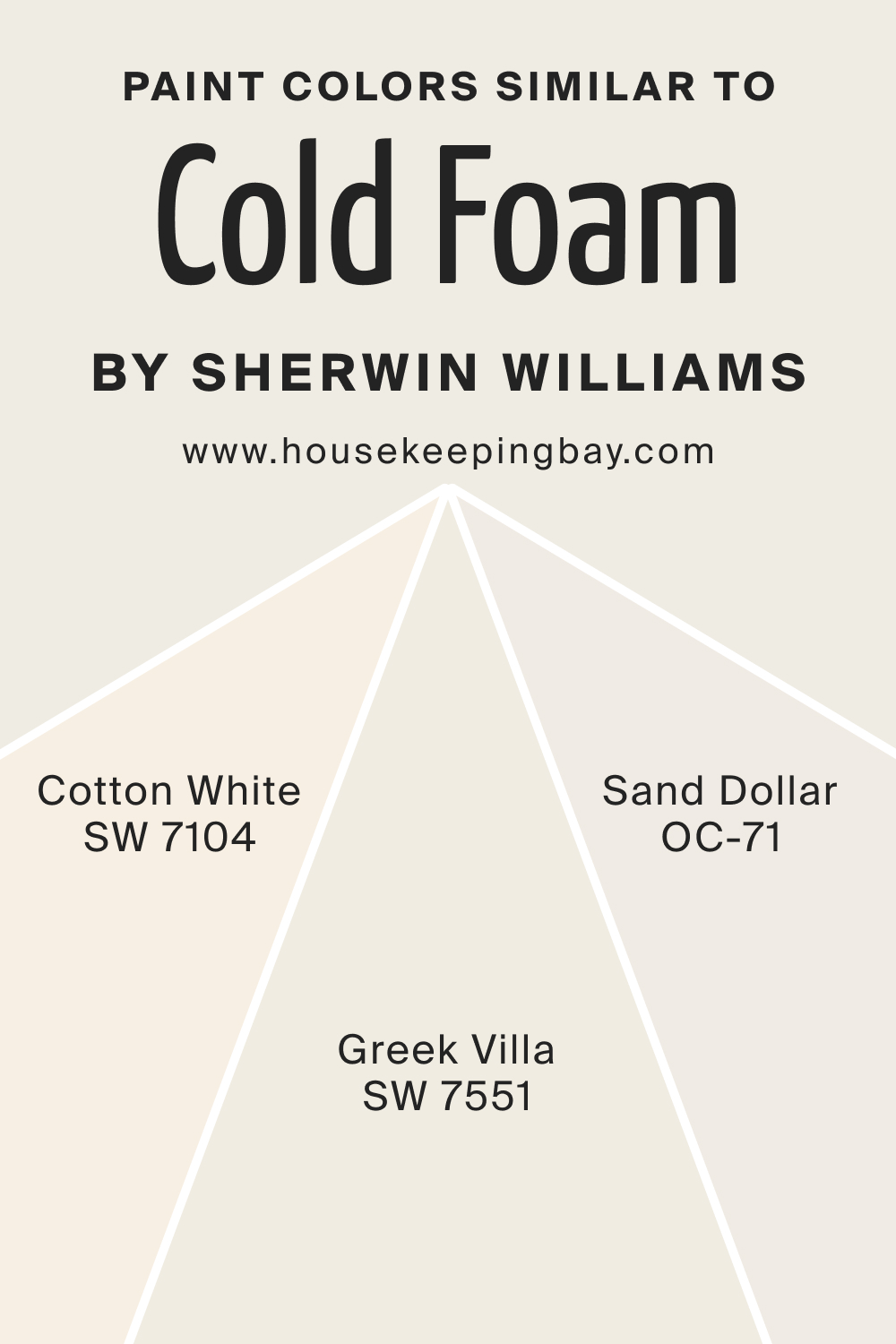 Paint Color Similar to SW 9504 Cold Foam by Sherwin Williams