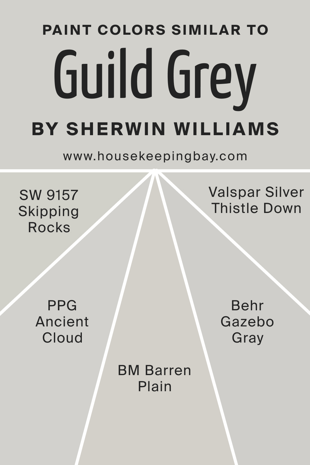Paint Color Similar to SW 9561 Guild Grey by Sherwin Williams