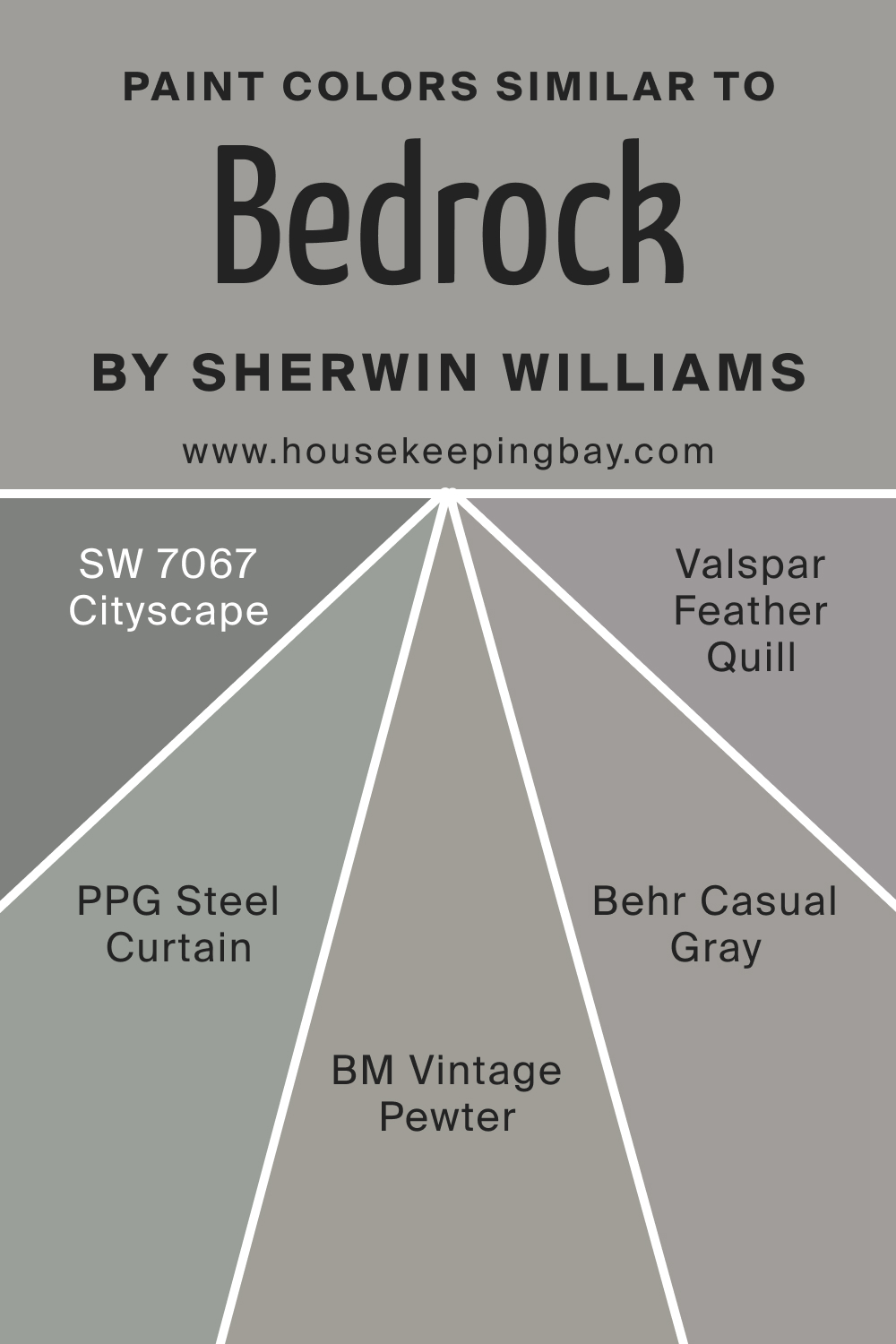 Paint Color Similar to SW 9563 Bedrock by Sherwin Williams