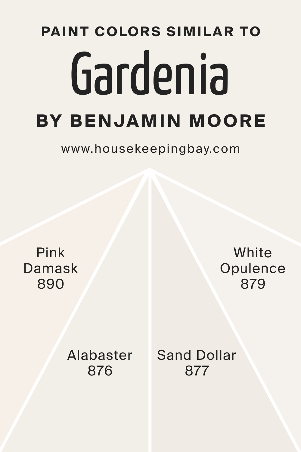 Paint Colors Similar to Gardenia AF 10 by Benjamin Moore