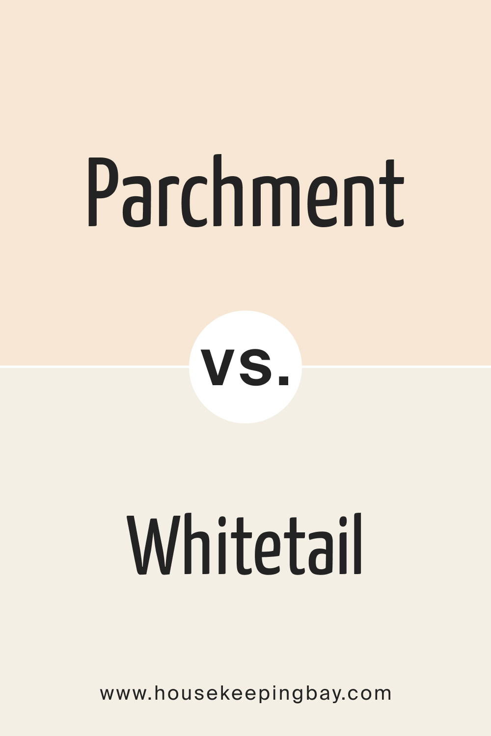 Parchment OC 78 vs. BM 7013 Whitetail