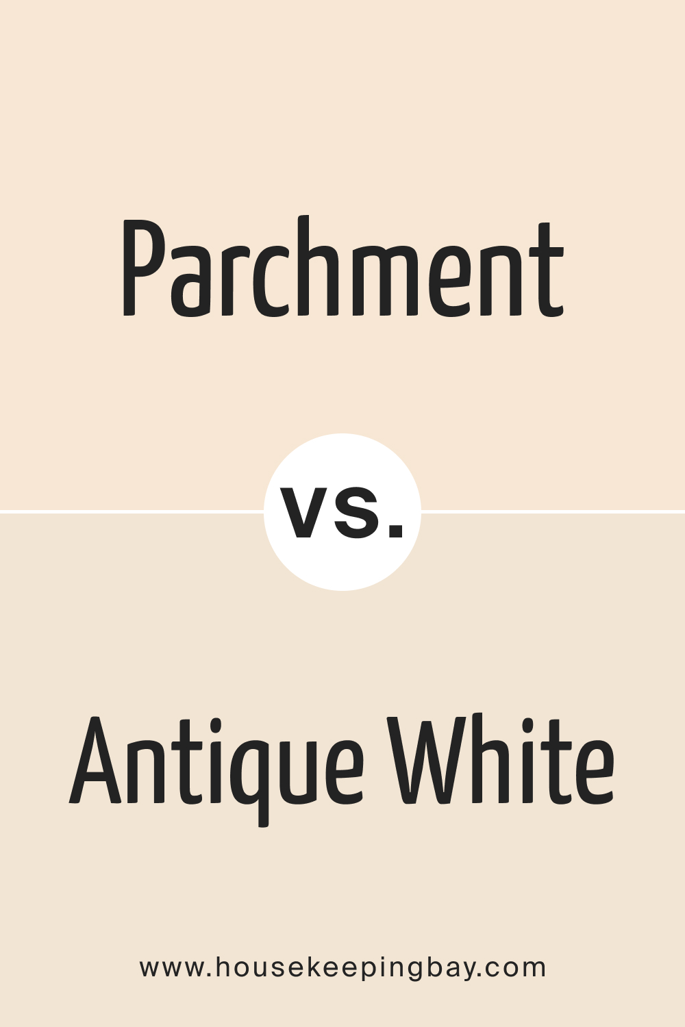 Parchment OC 78 vs. BM OC 83 Antique White