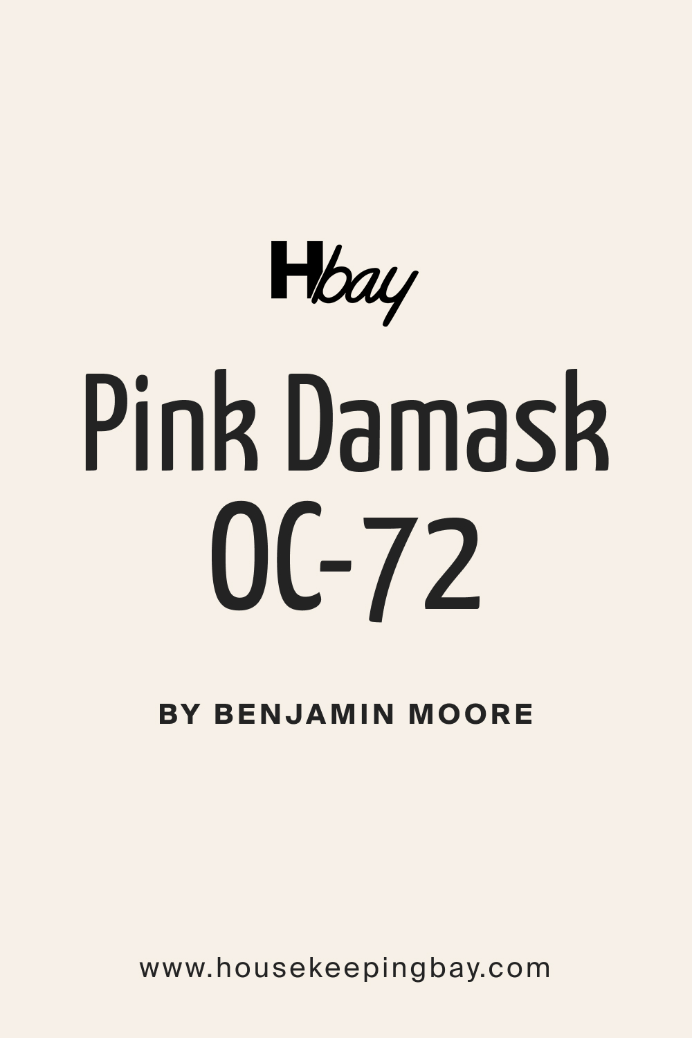 Pink Damask OC 72 Paint Color by Benjamin Moore