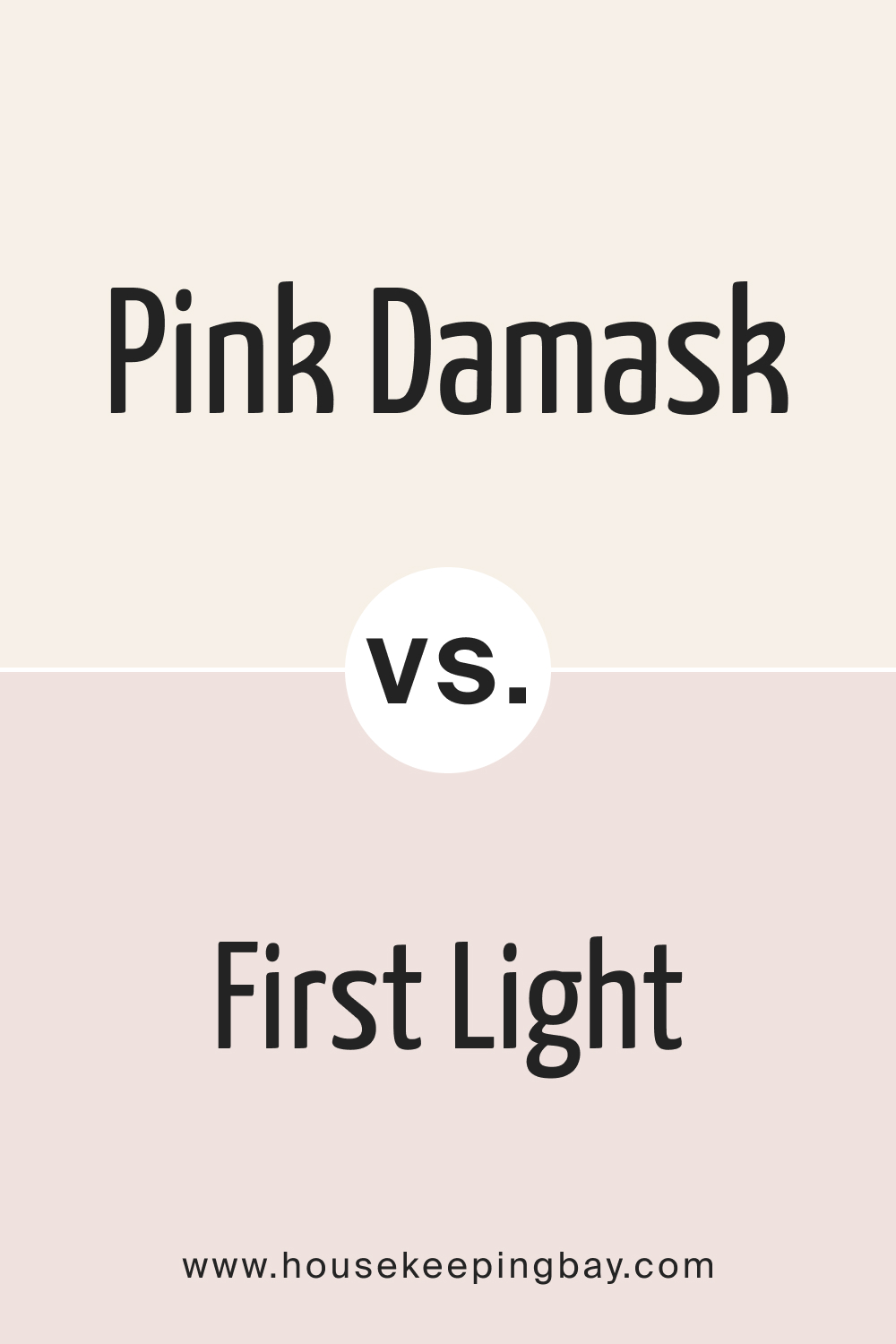 Pink Damask OC 72 vs BM First Light 2102 70