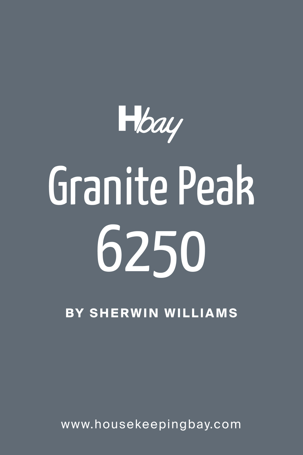 SW 6250 Granite Peak Paint Color by Sherwin Williams