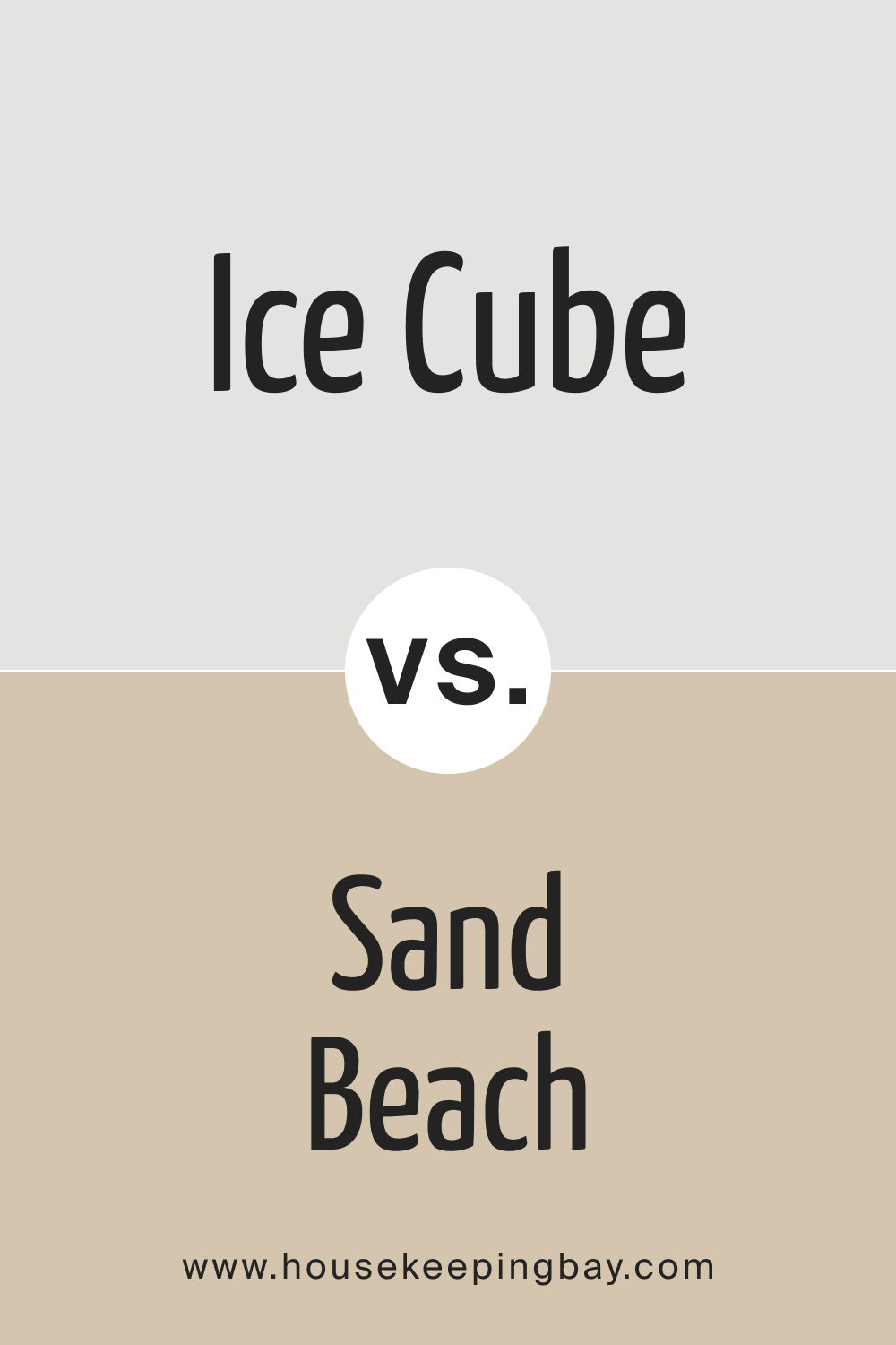 SW 6252 Ice Cube vs Sand Beach SW 7529