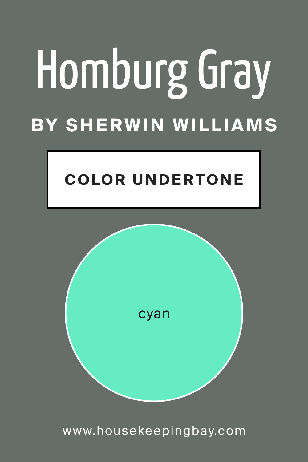SW 7622 Homburg Gray by Sherwin Williams Color Undertone