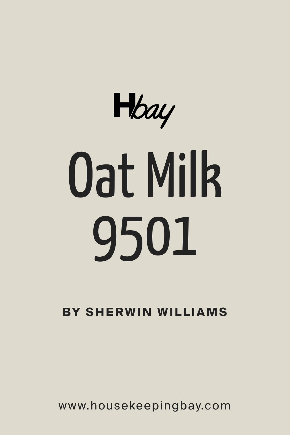 SW 9501 Oat Milk Paint Color by Sherwin Williams