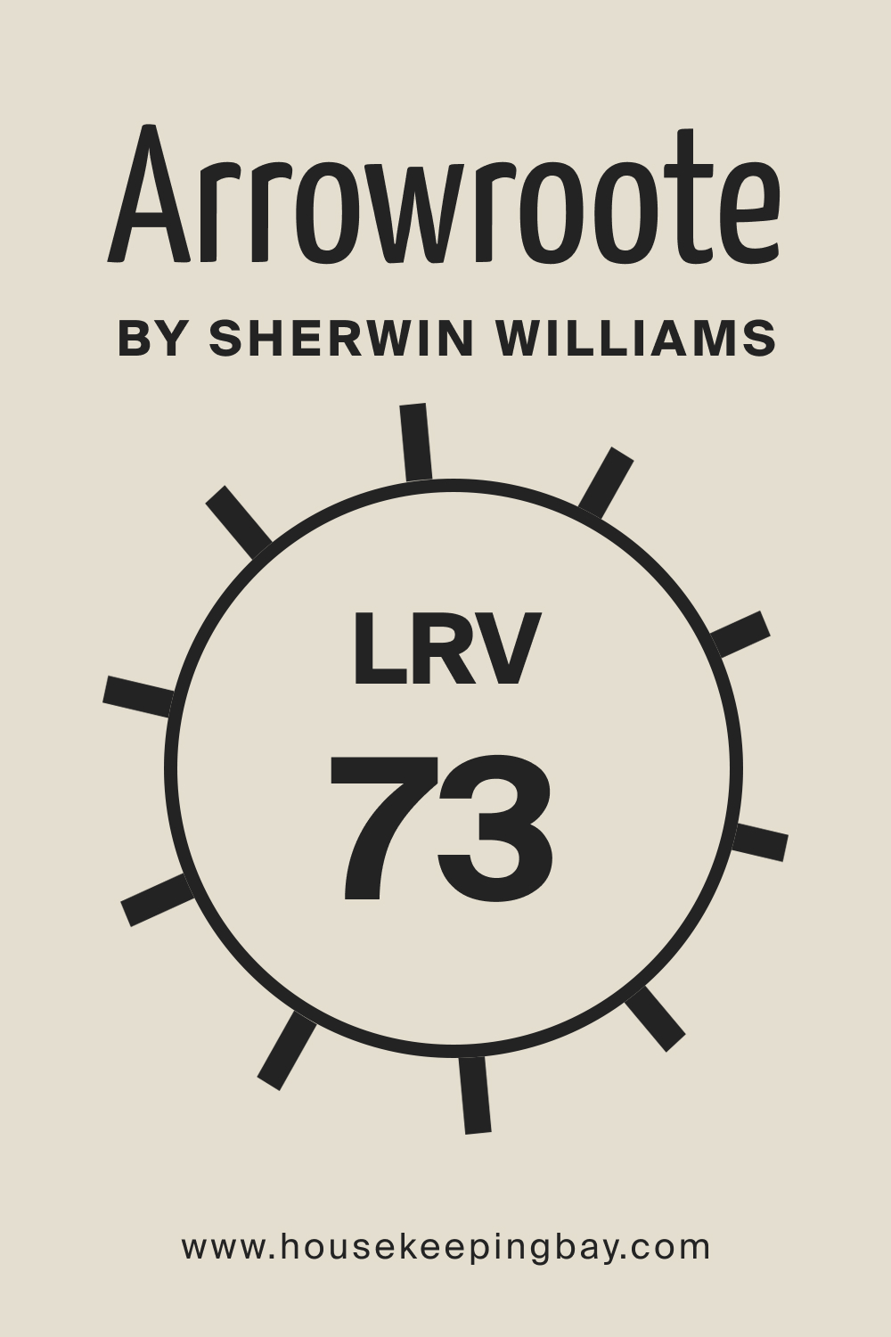 SW 9502 Arrowroote by Sherwin Williams. LRV 73