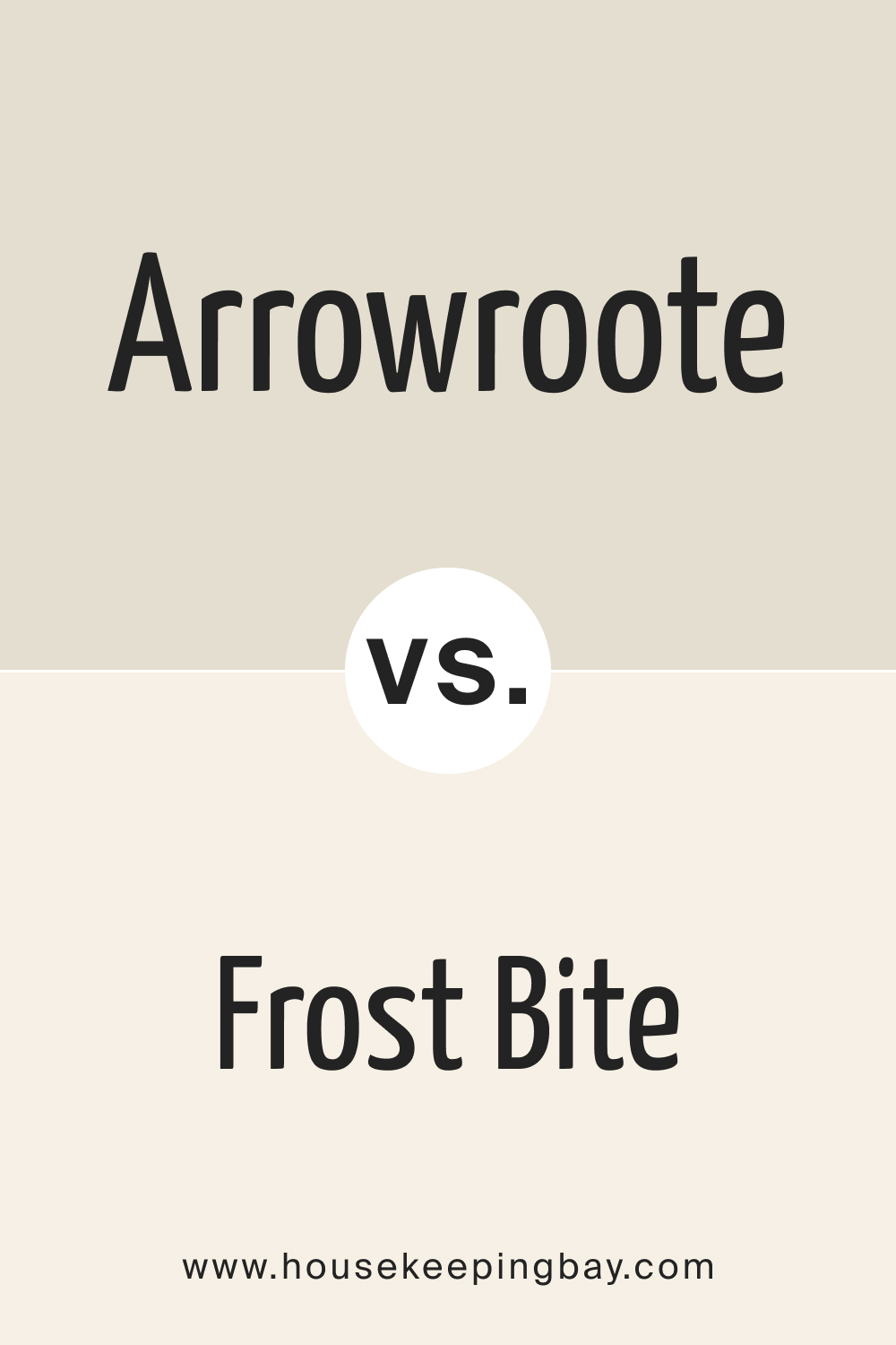 SW 9502 Arrowroote vs SW 9505 Frost Bite