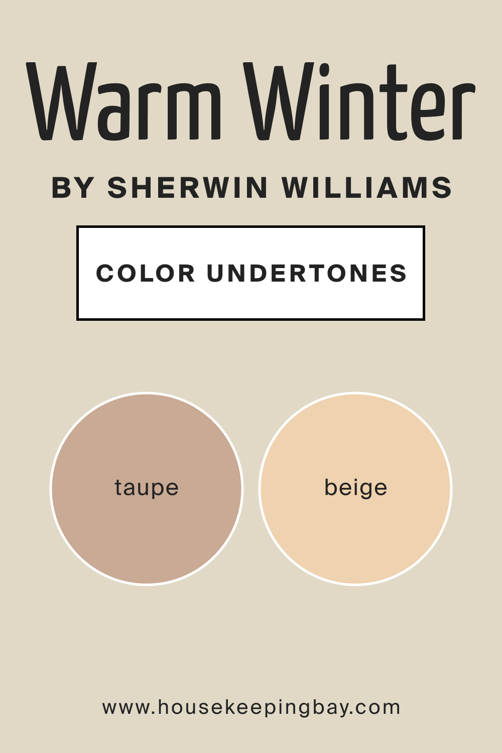 SW 9506 Warm Winter by Sherwin Williams Color Undertone