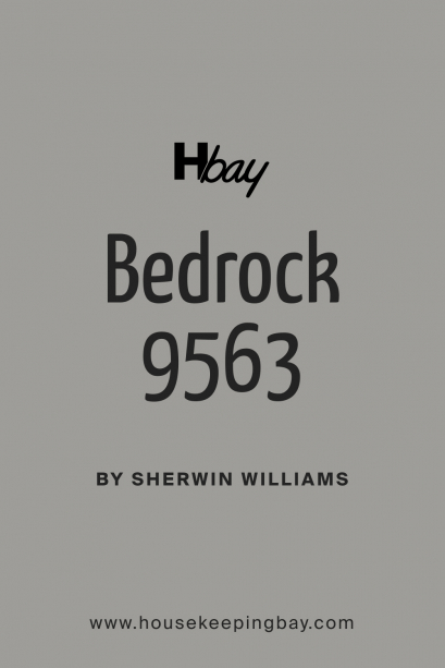 Bedrock SW 9563 Paint Color by Sherwin-Williams