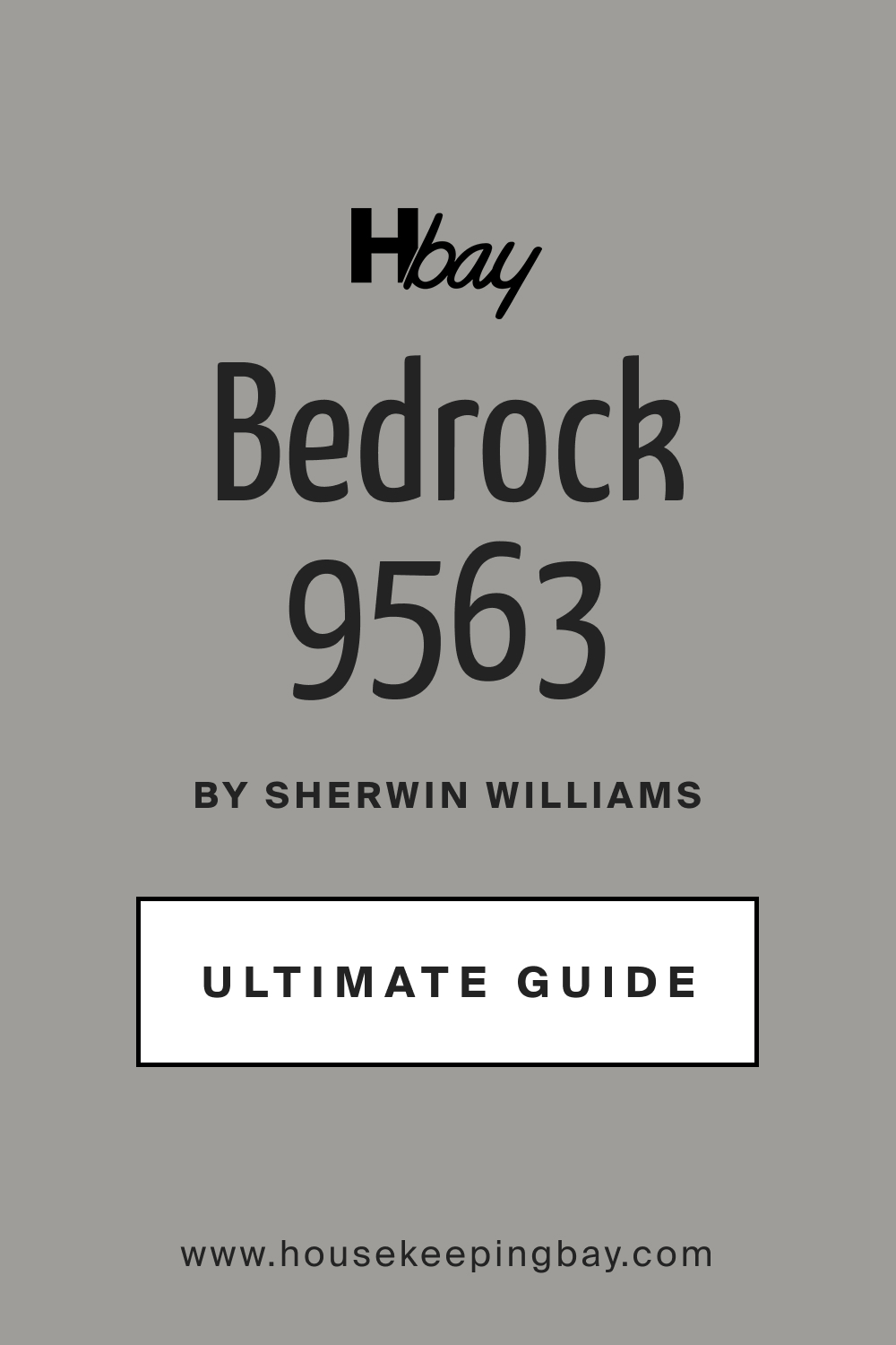 SW 9563 Bedrock by Sherwin Williams Ultimate Guide