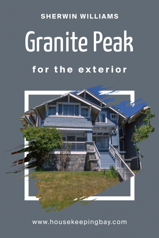 Granite Peak SW 6250 Paint Color by Sherwin-Williams