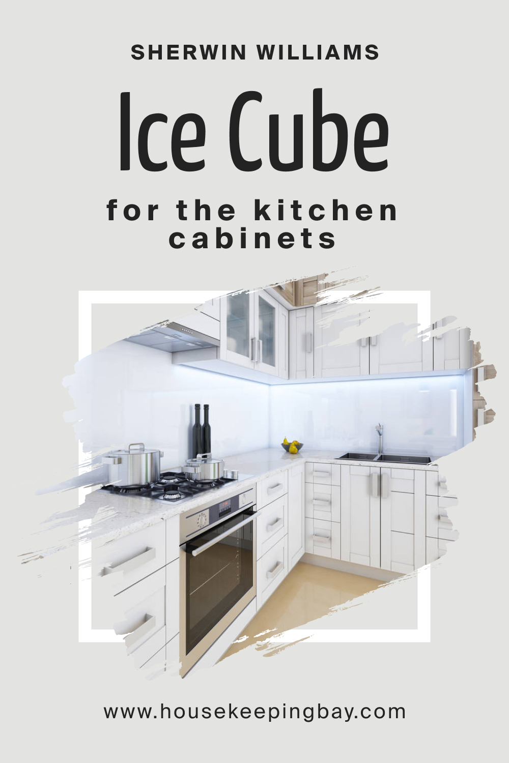 Sherwin Williams. SW 6252 Ice Cube For the For the Kitchen Cabinets