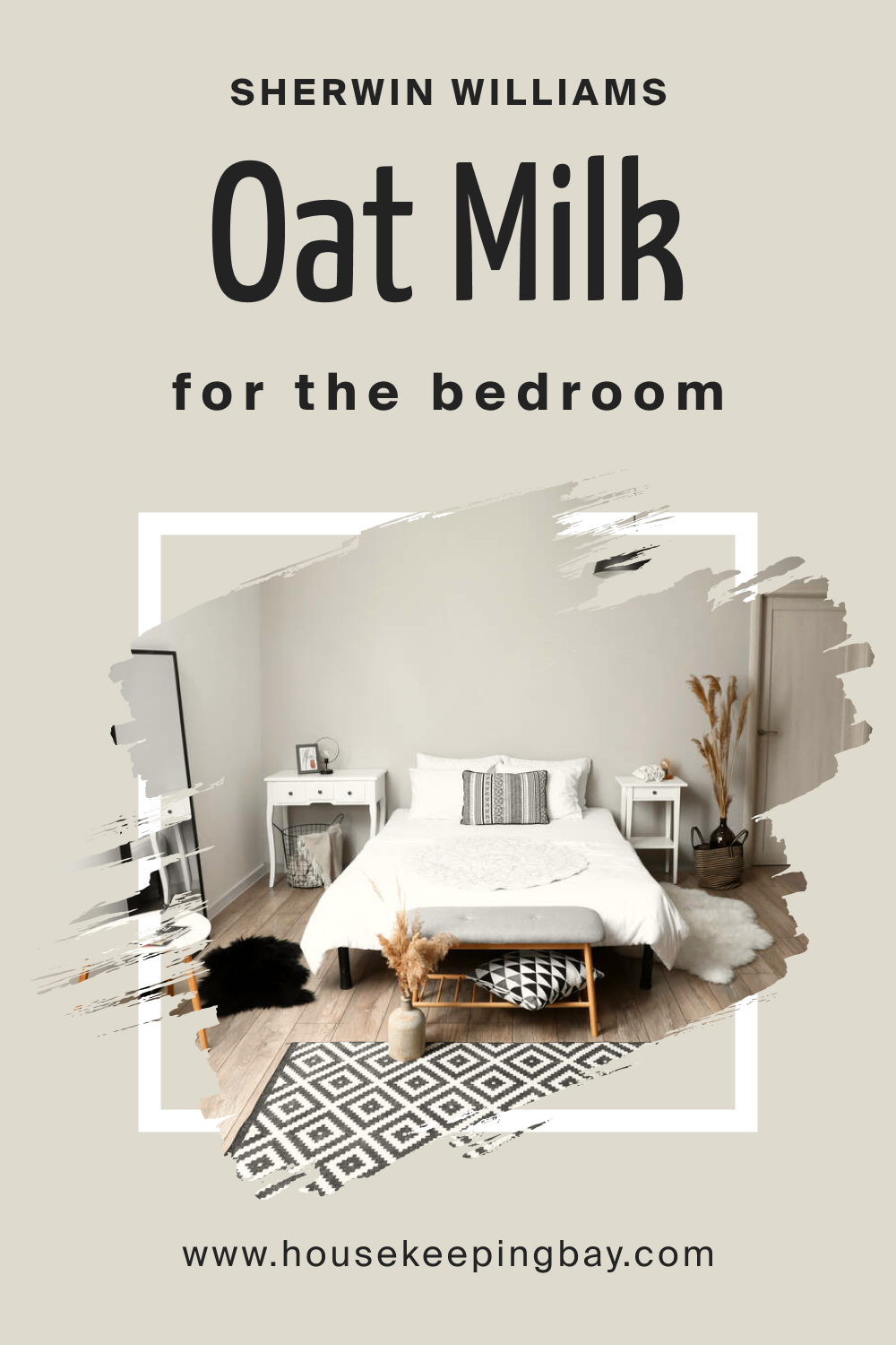 Sherwin Williams. SW 9501 Oat Milk For the bedroom