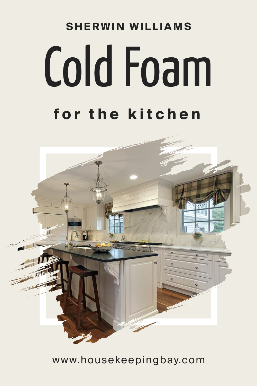 Sherwin Williams. SW 9504 Cold Foam For the Kitchens