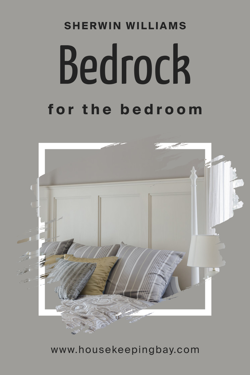 Sherwin Williams. SW 9563 Bedrock For the bedroom