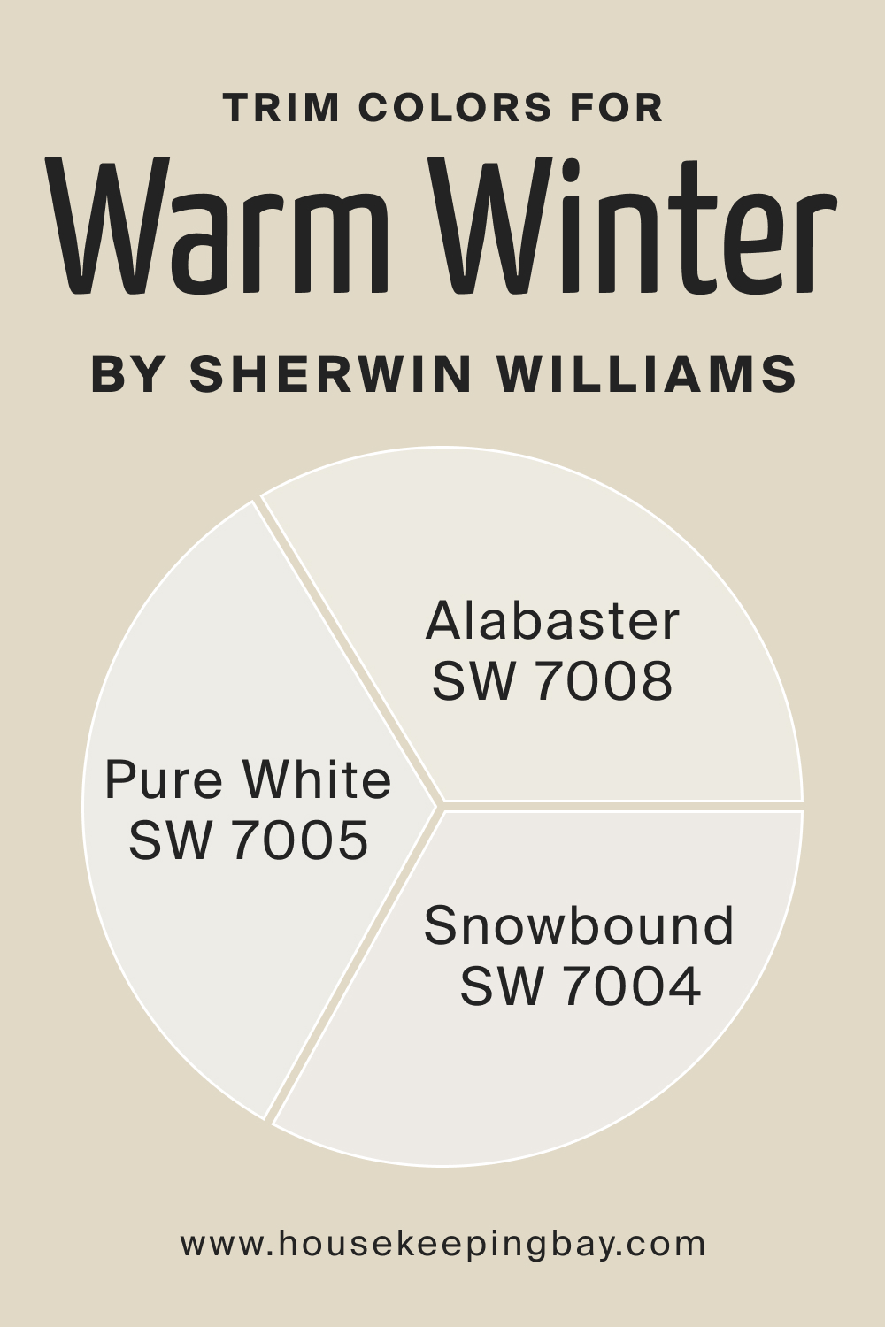 Trim Colors of SW 9506 Warm Winter by Sherwin Williams