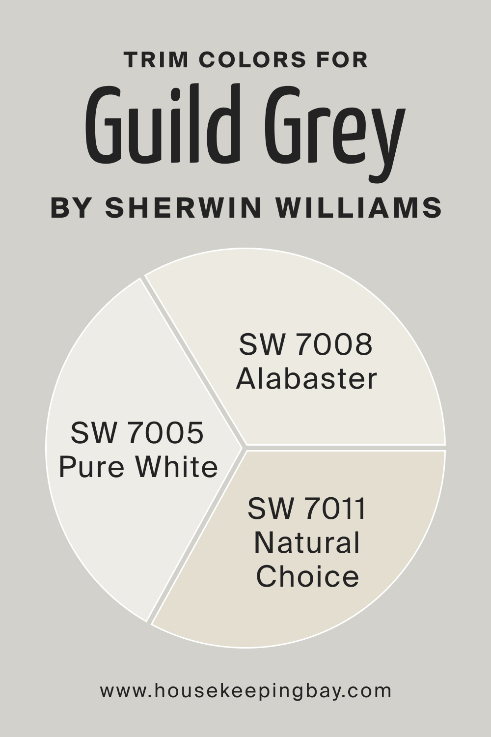 Trim Colors of SW 9561 Guild Grey by Sherwin Williams
