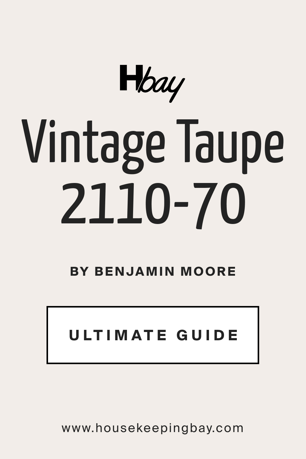 Vintage Taupe 2110 70 by Benjamin Moore Ultimate Guide