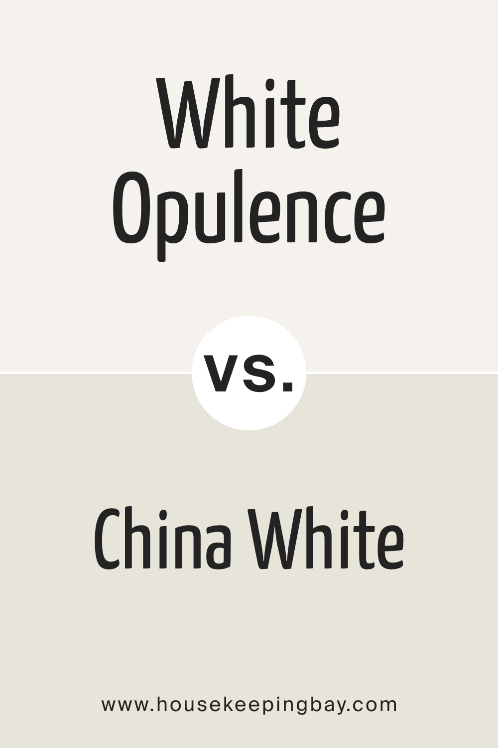 White Opulence OC 69 vs BM China White OC 141