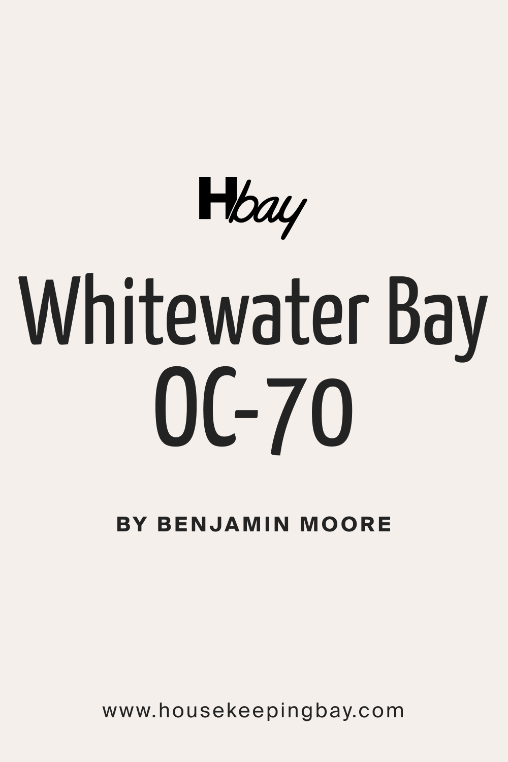 Whitewater Bay OC 70 Paint Color by Benjamin Moore