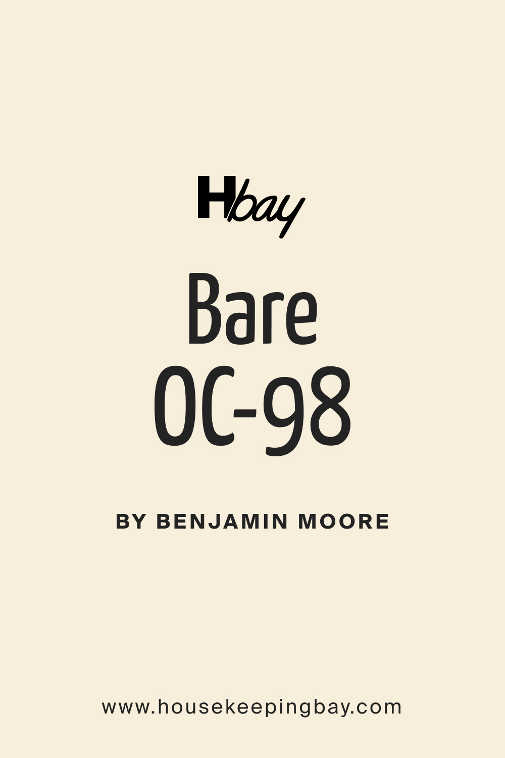 Bare OC 98 Paint Color by Benjamin Moore