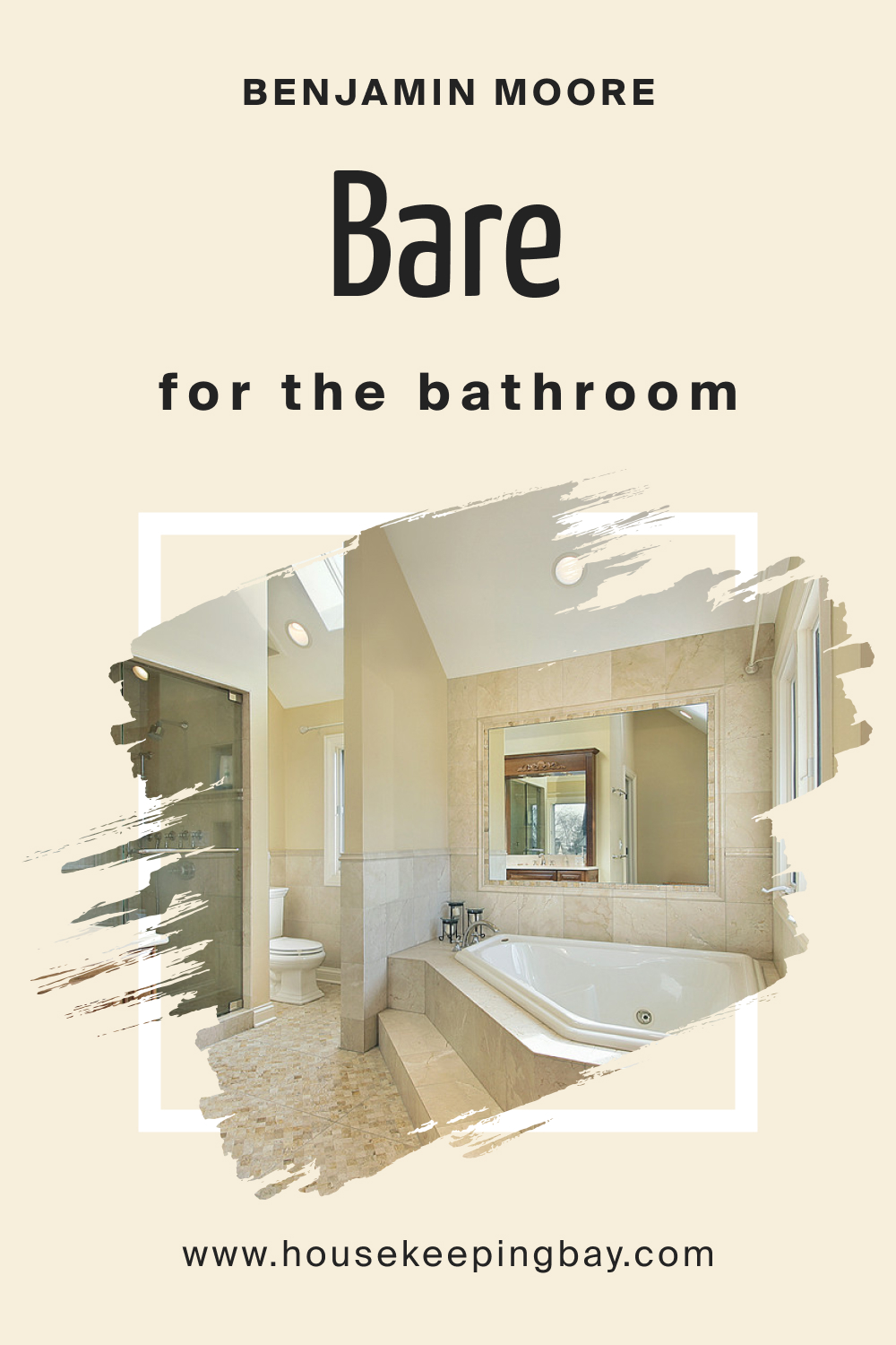 Benjamin Moore. Bare OC 98 for the Bathroom