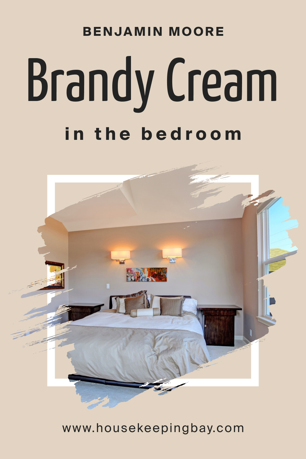 Benjamin Moore. Brandy Cream OC 4 for the Bedroom