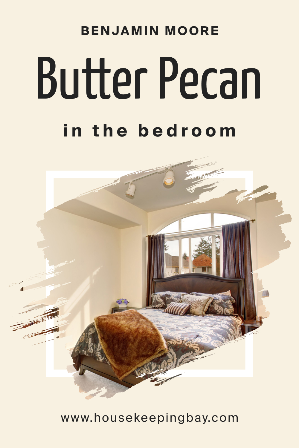 Benjamin Moore. Butter Pecan OC 89 for the Bedroom
