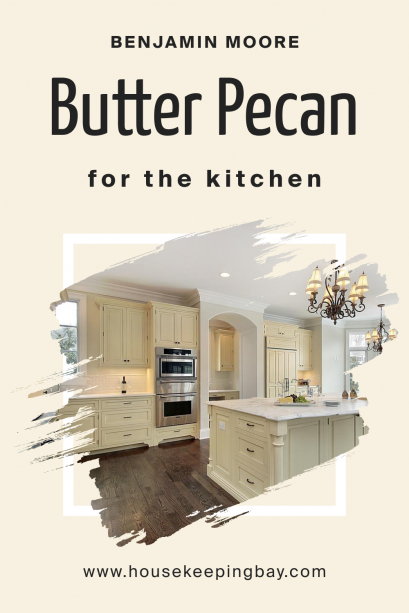 Butter Pecan OC-89 Paint Color by Benjamin Moore