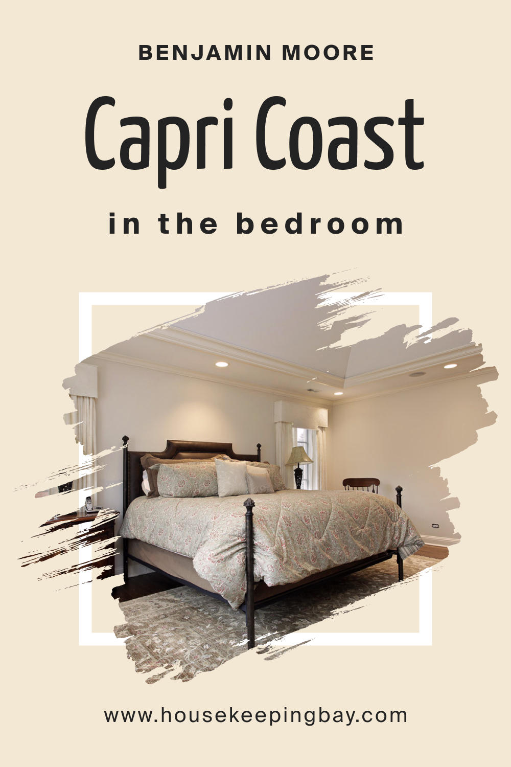 Benjamin Moore. Capri Coast OC 87 for the Bedroom