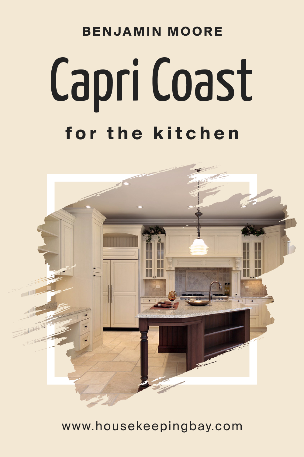 Benjamin Moore. Capri Coast OC 87 for the Kitchen