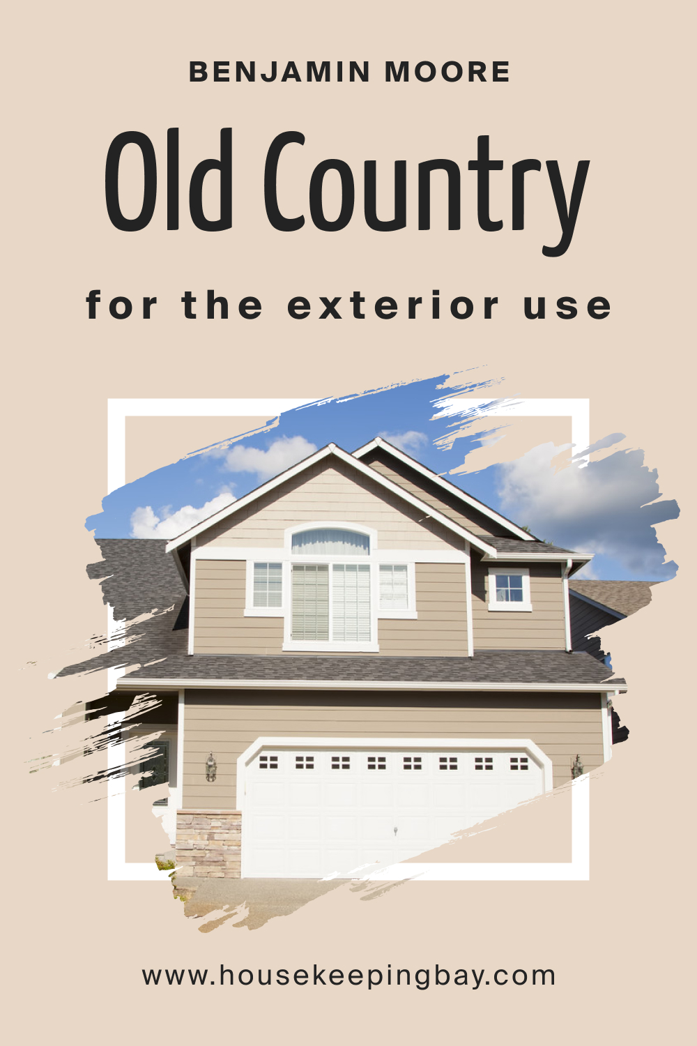 Benjamin Moore. Old Country OC 76 for the Exterior Use