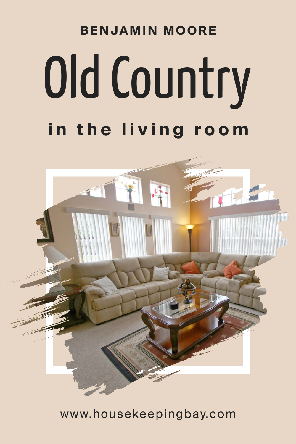 Benjamin Moore. Old Country OC 76 in the Living Room