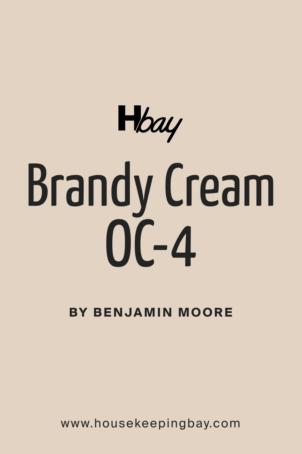 Brandy Cream OC 4 Paint Color by Benjamin Moore