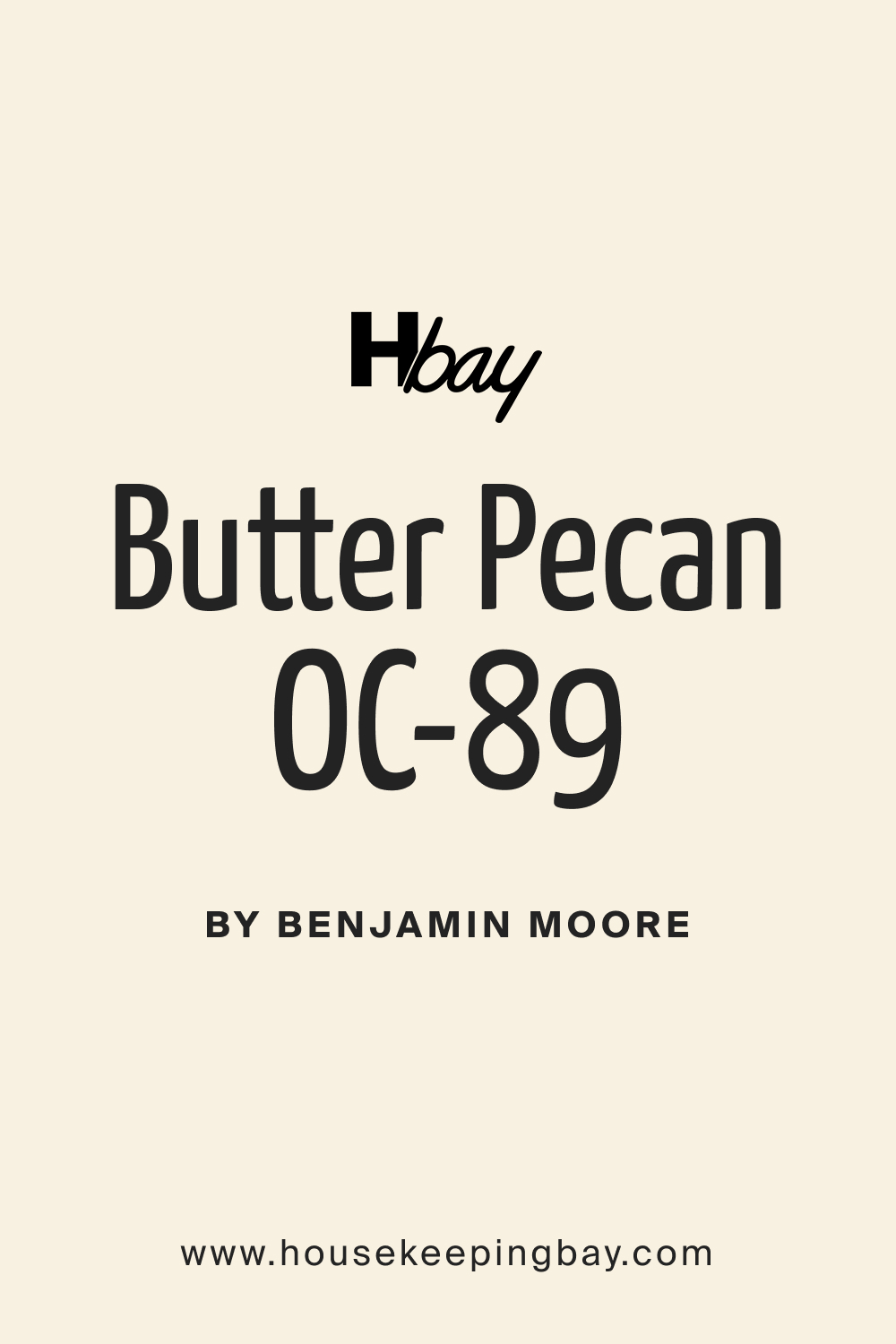 Butter Pecan OC 89 Paint Color by Benjamin Moore