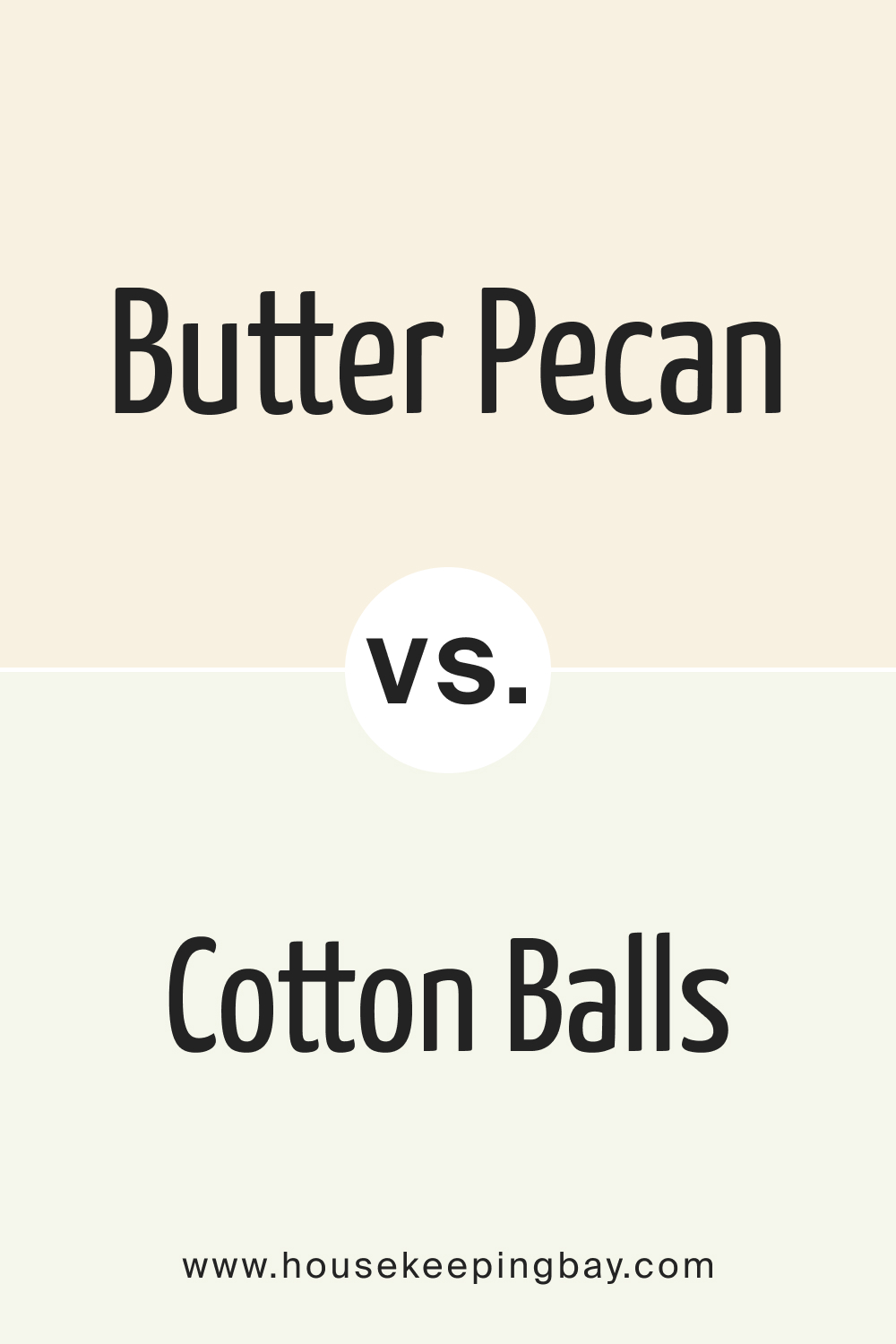 Butter Pecan OC 89 vs. OC 122 Cotton Balls