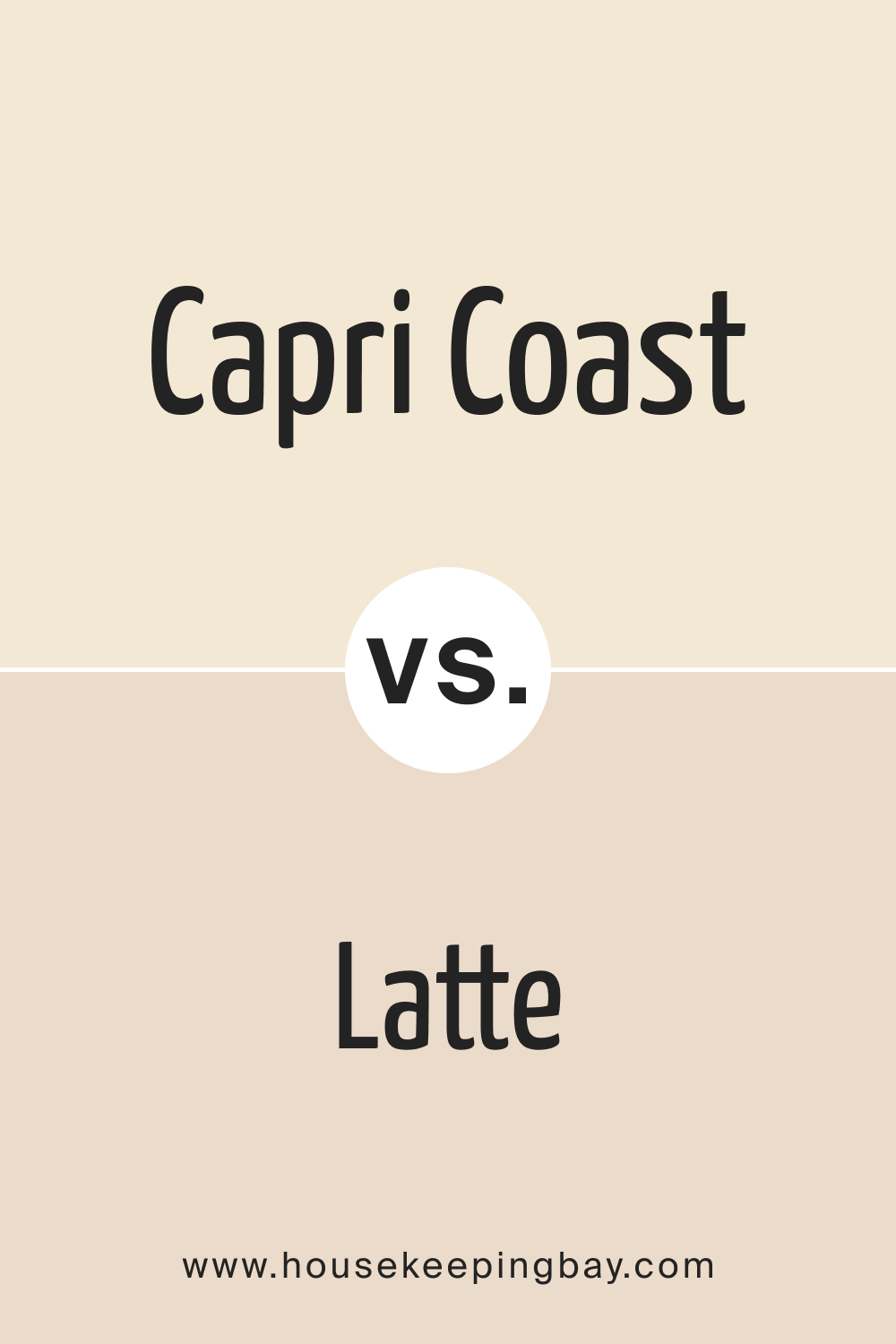 Capri Coast OC 87 vs. BM Latte 2163 60