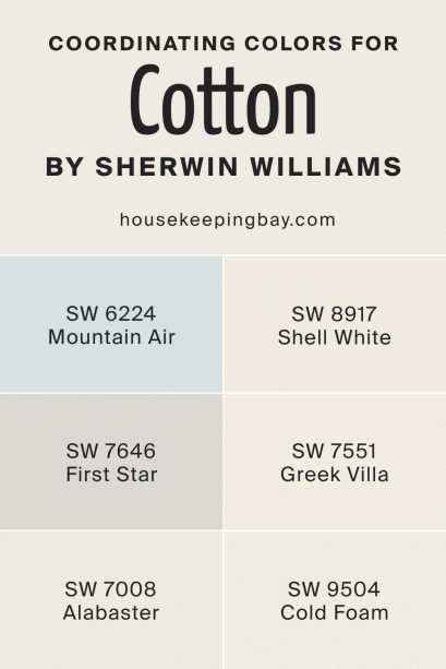 Cotton SW 9581 Paint Color by Sherwin-Williams