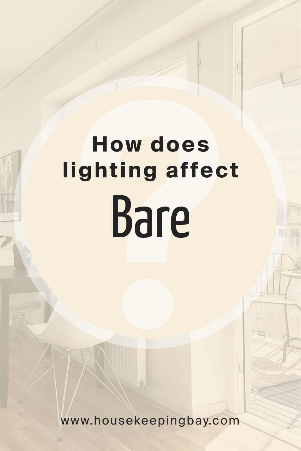 How does lighting affect Bare OC 98
