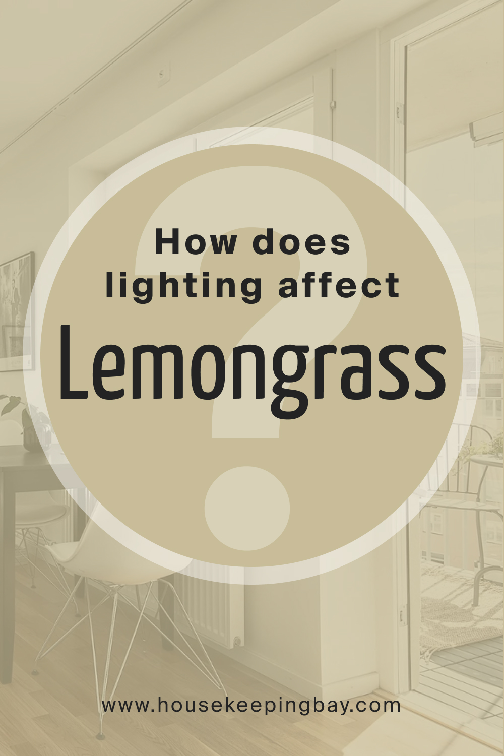 How does lighting affect SW 7732 Lemongrass