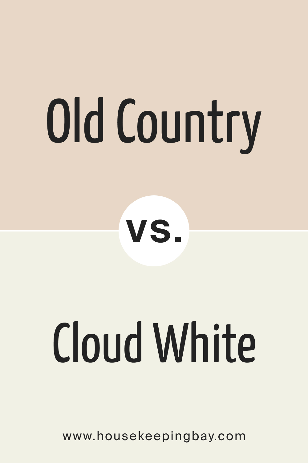 Old Country OC 76 vs. BM Cloud White 967