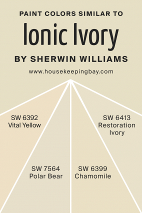 Ionic Ivory SW 6406 Paint Color by Sherwin-Williams