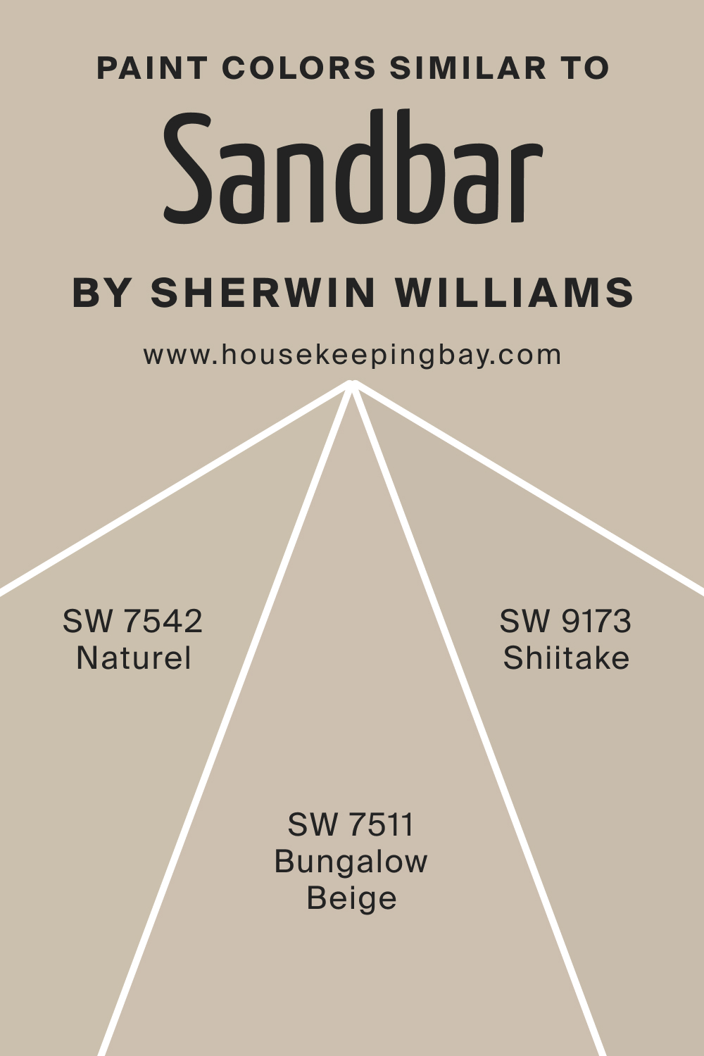 Paint Color Similar to SW 7547 Sandbar by Sherwin Williams