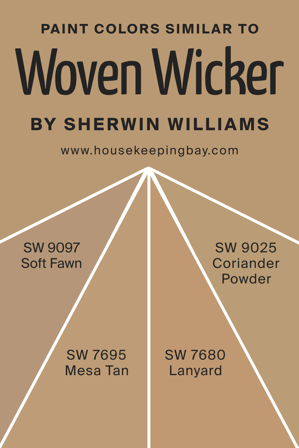Paint Color Similar to SW 9104 Woven Wicker by Sherwin Williams